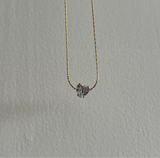 Heart Solitaire Necklace