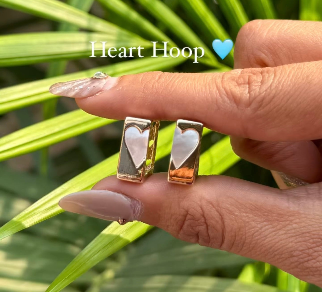 Statement Heart Hoop