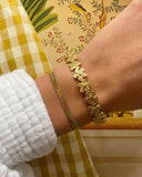 Floral Ring & Bracelet Combo