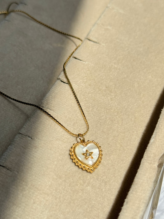 Amiri Heart Necklace