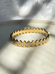 Tri-Diamond Bangle