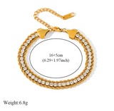 Marry Lau - Diamondè Bracelet- 18k Gold plated