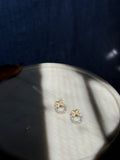 Diamond Butterfly Studs