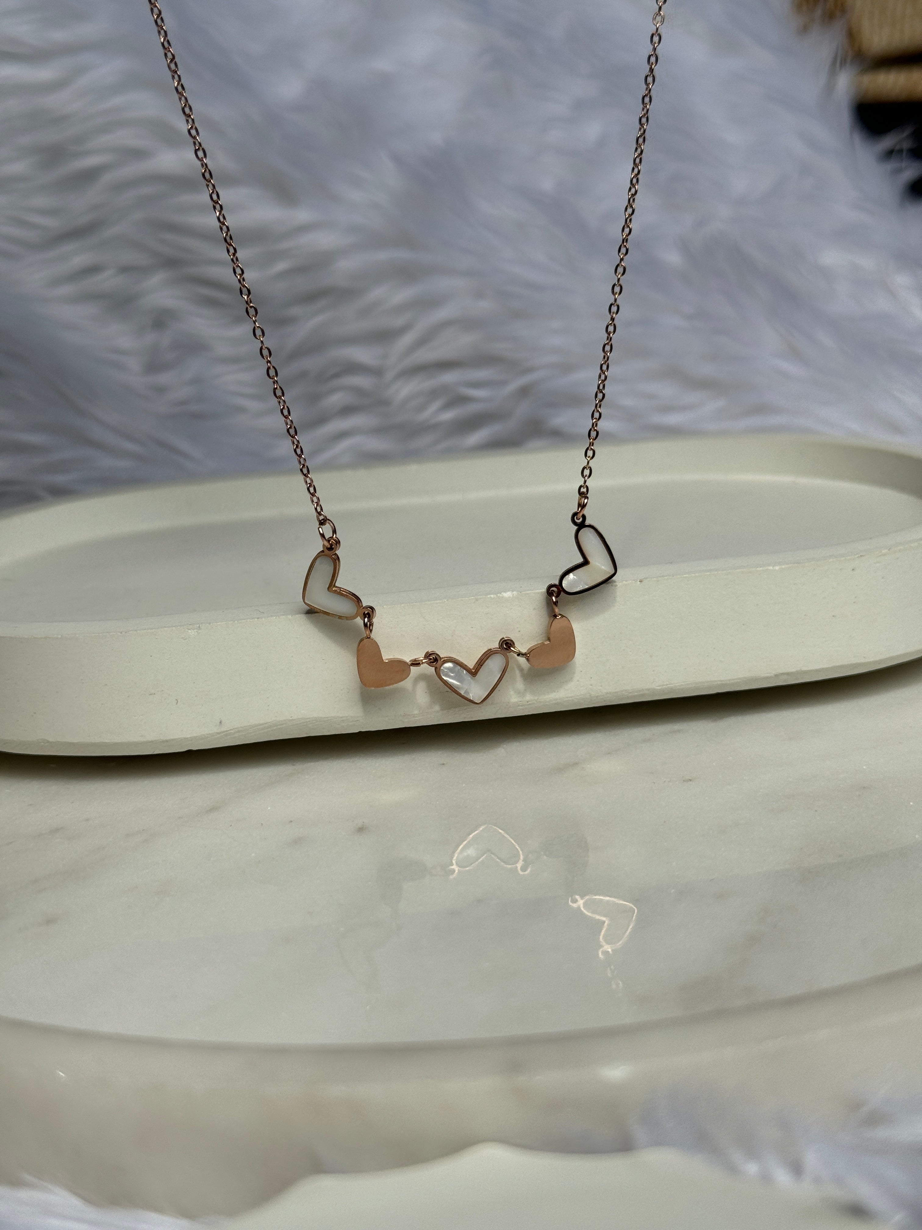 Carrie Heart Necklace