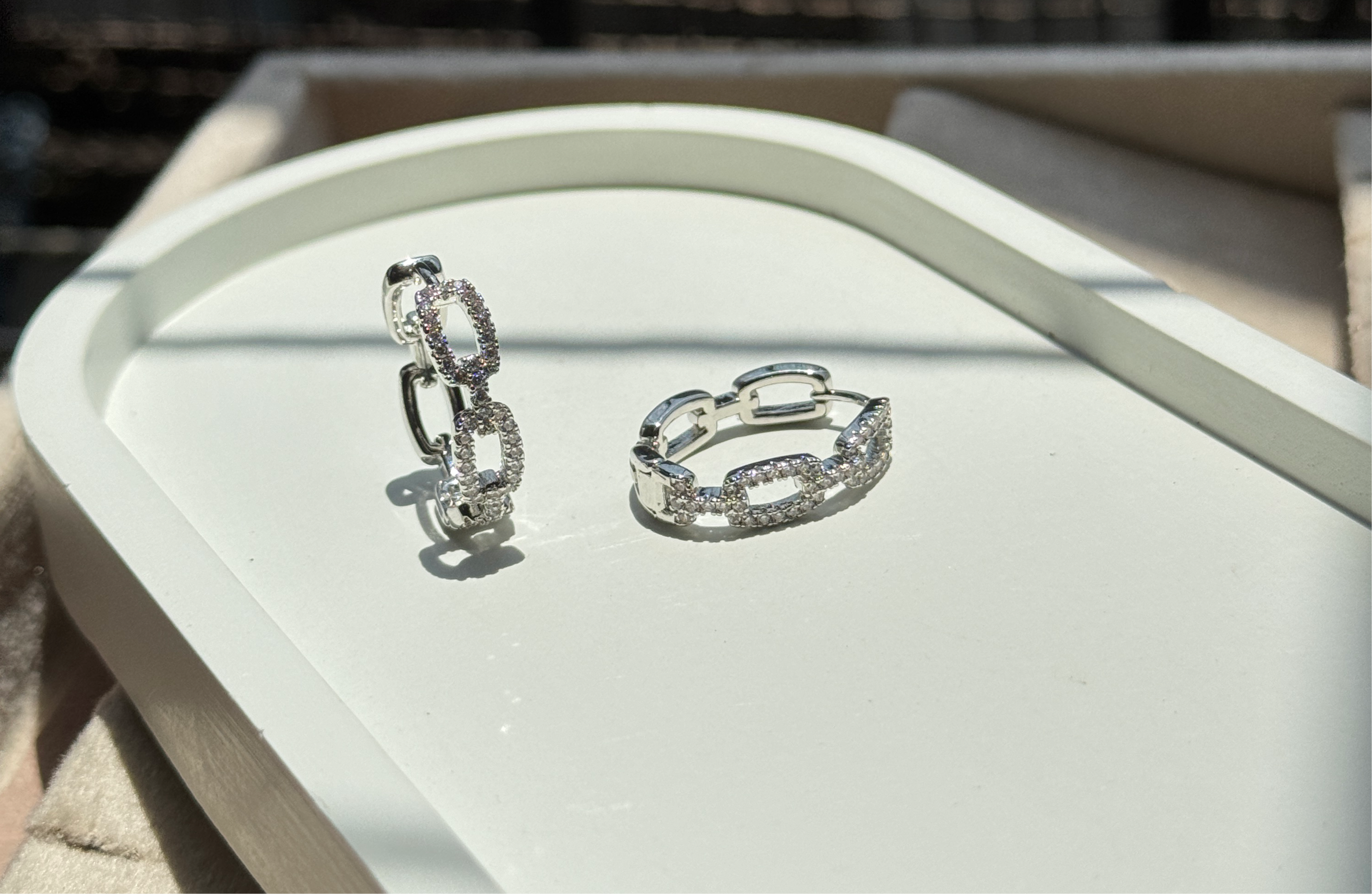 Zircon Hexa Hoops